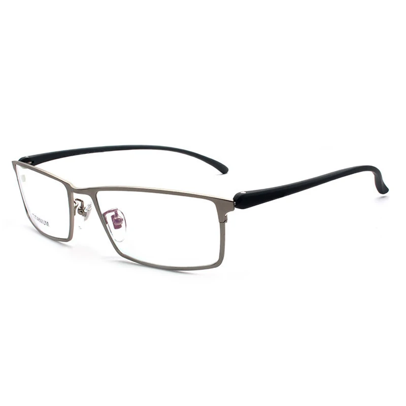 Titanove Zlitine Okvir Očal Je Polno Platišča Pravokotne Očala Optični Poslovnih Očala Prescriptionable Moški Slog