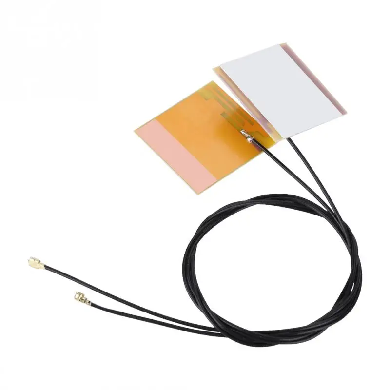 2Pcs/set IPEX 1 IPEX G1 Vgrajen WiFi Antena za Prenosnik 2.4 G/5 G Stabilen Signal 46 cm Visoke Kakovosti