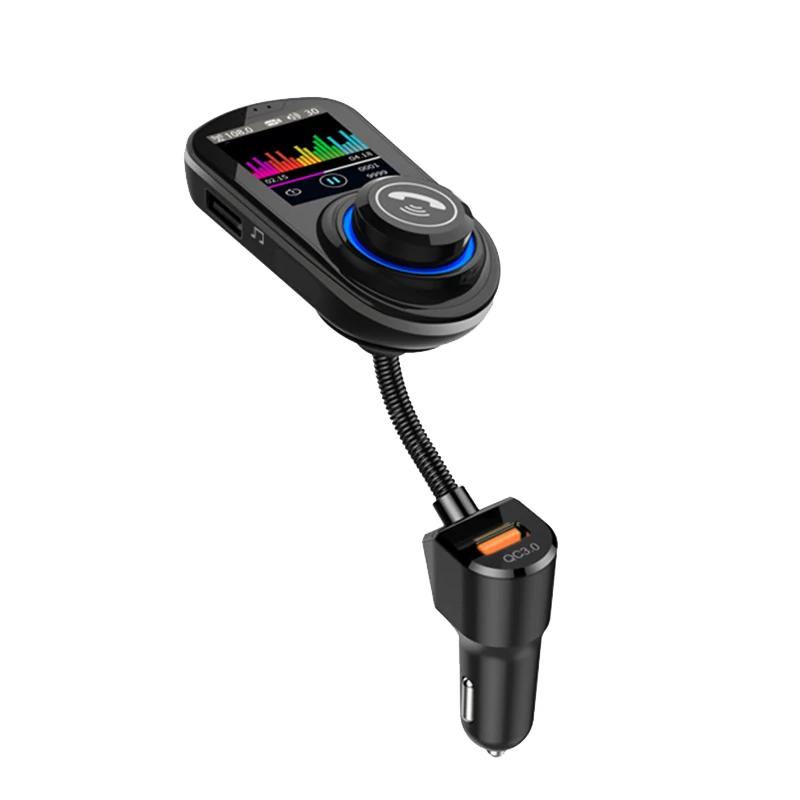 1.8-Palčni Barvni LCD-Sn QC3.0 Avto Polnilec Brezžični Prostoročno uporabo UKV-Oddajnik Bluetooth 5.0 Avto Radio MP3 Predvajalnik G45