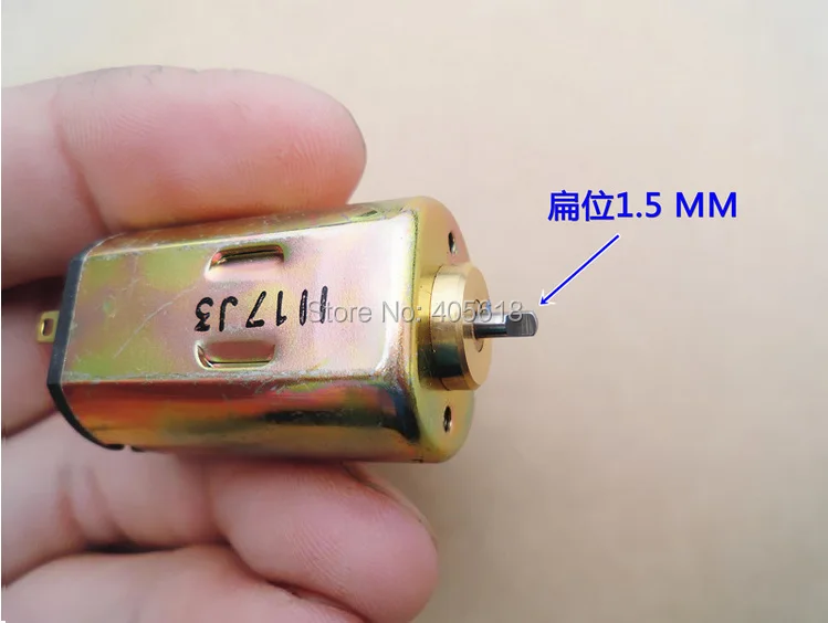 Novo 5pcs Japonska 18x21MM 4.5 PROTI-6V Mini DC motor magnetni mikro DC motor brezplačna dostava