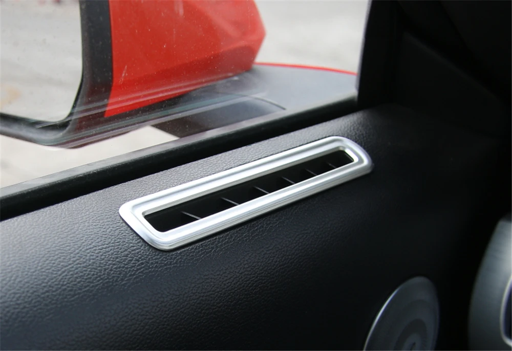 ABS Vrata, Prezračevalni Dekoracijo Kroga za Ford Mustang+ Eleganten Avto Nalepke Nalepke Čisto Nov Pisane Notranje opreme