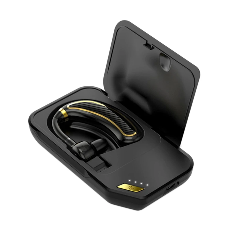 K21 Bluetooth Slušalke Vozila, Montirani na Uho Nameščena Super Dolgo Pripravljenosti Samodejno Oddaja Ime Slušalke s Polnjenjem Polje