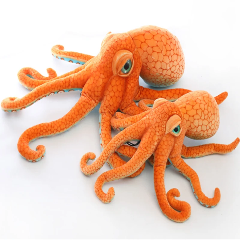 50 CM / 80 CM velike hobotnice simulacije Hobotnica krap izpolnite živali plišastih igrač lutka blazino dekoracijo darilo doma dekoracijo obesek