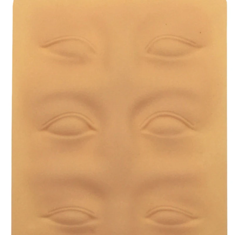 Silikagel 3D Praksi Kože, Oči, Ustnice Kozmetika Ponaredek Kože Obrvi Tatoo Praksi Kože Dodatki za Začetnike