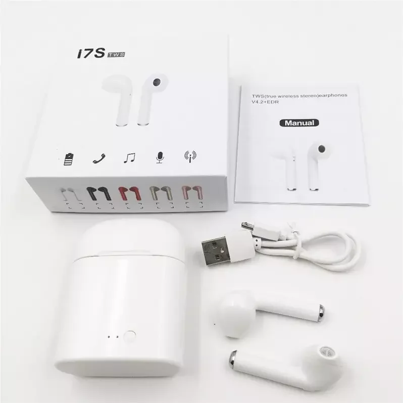 SOHOKDA I7S TWS Brezžična tehnologija Bluetooth 5.0 Slušalke Vijolično šport Čepkov Slušalke Z Mikrofonom Za Xiaomi Mi 10 Pro Dodate Xiaomi Mi Band 4
