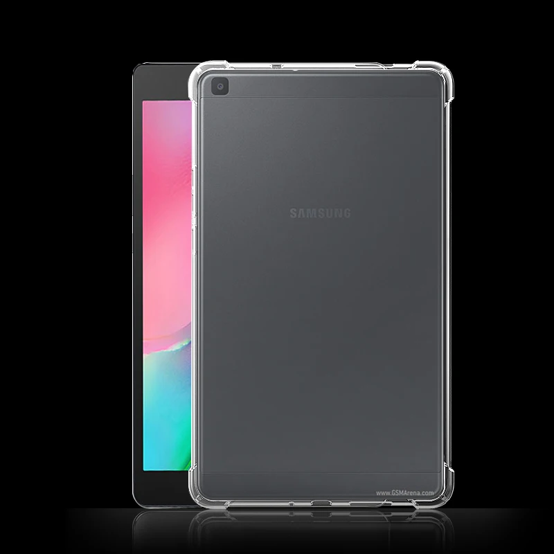 Anti-Knock Prozorno Ohišje Za Samsung Galaxy Tab A 8.0 2019 SM-T290 SM-T295 T297 8 inch Mehko TPU Zaščitni Pokrov Nazaj