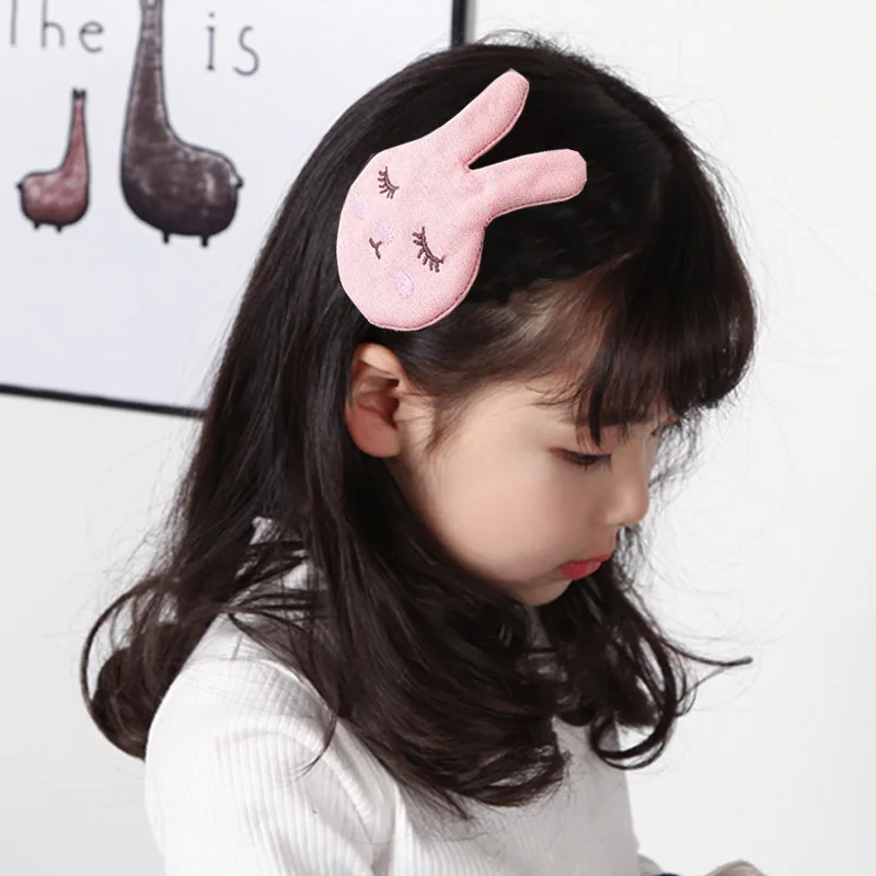 Korejski Nova Risanka Sadje Tkanine Dekle je Otrok Ostra Vezenje BB Posnetek Bang Posnetek Pribor za Lase Headdress Posnetek