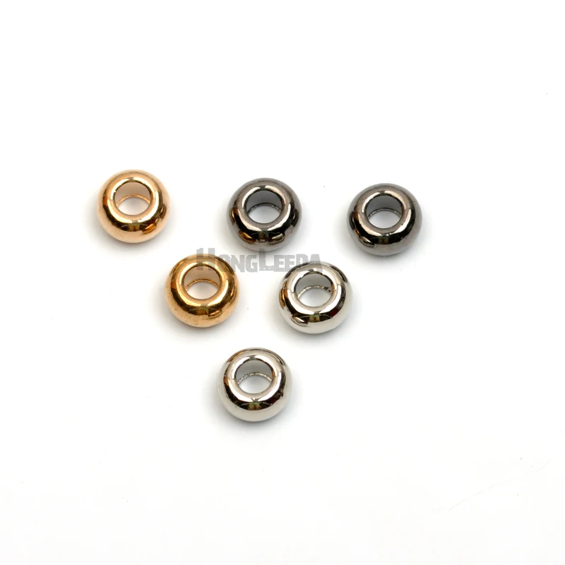 80pcs/veliko kovinsko cinkove zlitine bell zamaški krog kabel konča kroglice zvonovi zaklepanje plezati nickle, črna, zlata brezplačna dostava BELL-012