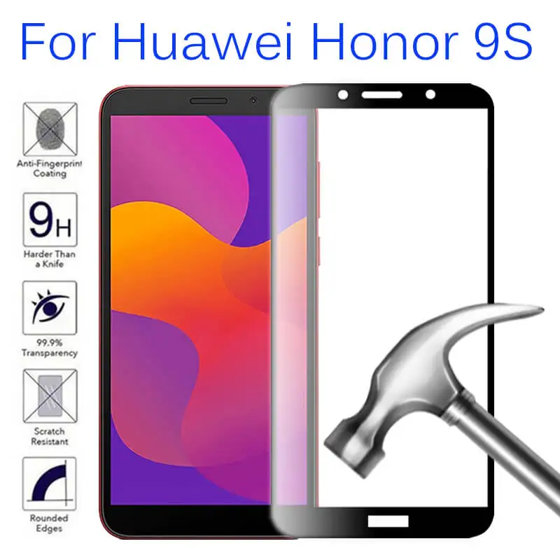 3D Polno Kritje Zaščitno Steklo na Čast 9STempered Stekla Screen Protector Za Huawei Honor 9, 9A 9C Honor9S Honer S9 9 S