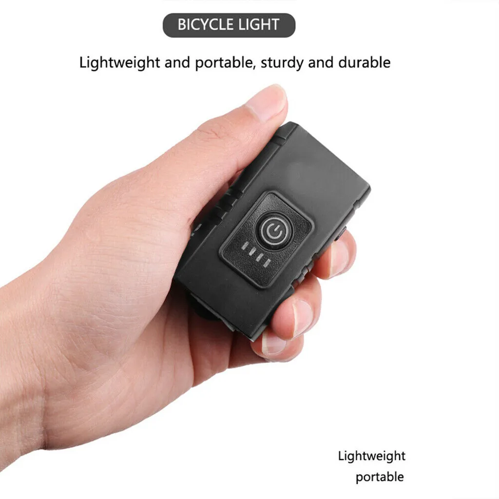 Super Svetla Kolo Svetlobe USB Polnilne 0W 6 Načini USB Kolo Spredaj Lahka, vodoodporna LED Smerniki Vklop Banka Kolesarske Opreme
