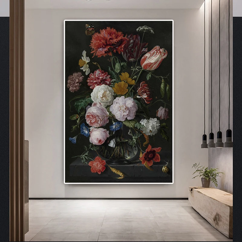 Klasična Vrtnice Platno Slikarstvo Cuadros Valentinovo Fotografij, Plakati, Nordijska Stenskih slikah, za Dnevna Soba Dekor