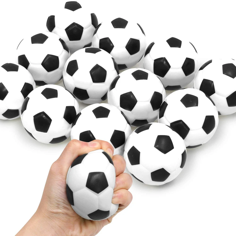 Stisljiv Stres Soccers 5/10 Pack Odlično Anti-Stres Kroglice za Lajšanje Napetosti Fidget Igrače, Igre z Žogo Božično Darilo za Otroke