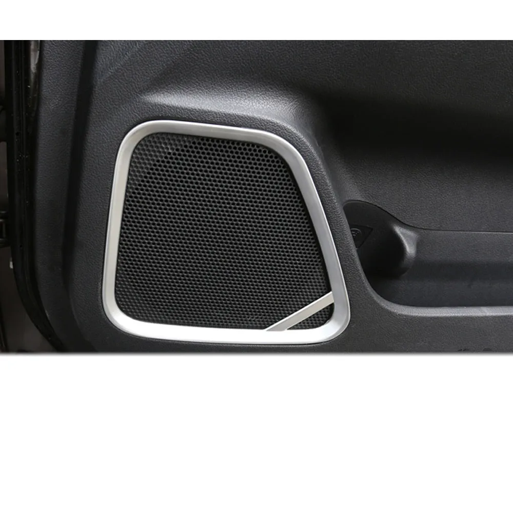 Avto Palico Detektor ABS Chrome Znotraj Vrat Zvočno Govorijo Zvok Obroč Lučka Trim HoodsFor Mitsubishi Outlander 2016 2017 2018 2019