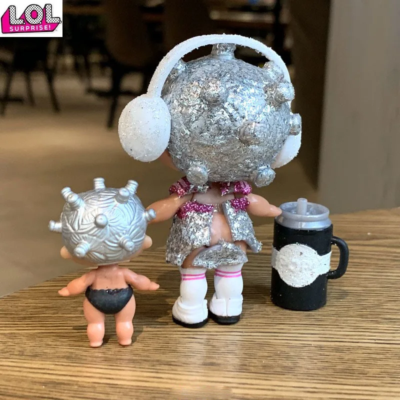 LOL lutka Presenečenje Prvotne Flash lutka Hip-hop dekle Zbirka actie & igrača številke modela, igrače za otroke