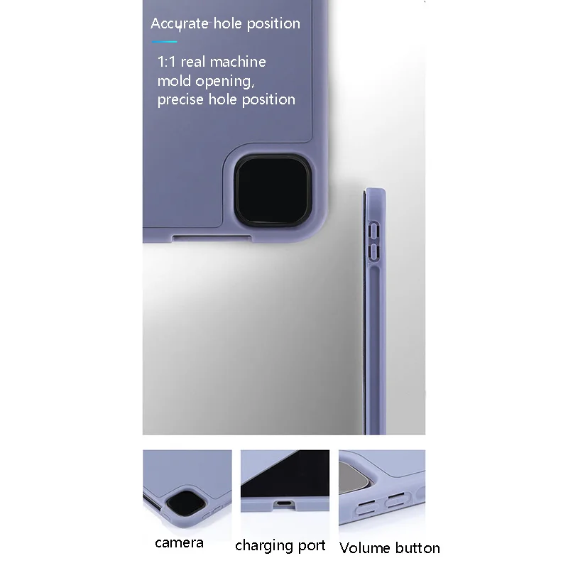 Za iPad Pro 11 Inch 2020 Primeru Smart Auto Zbudi Tri-Krat Mehko Nosilec Cover za iPad 2020 Pro 11 inch