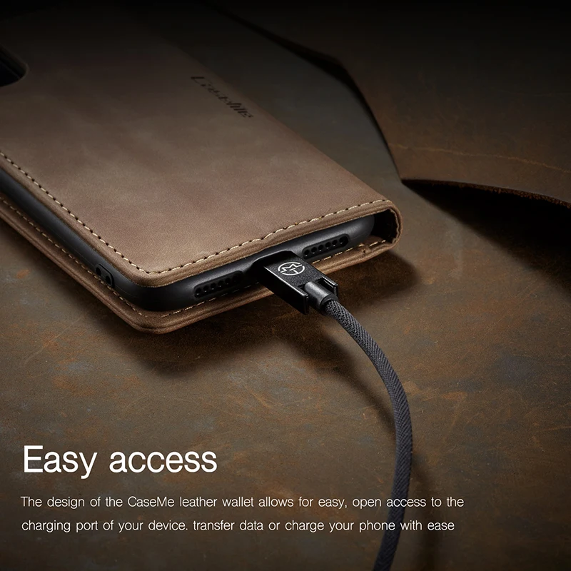 Retro Usnjena torbica Za iPhone 11 Pro Max 2019 Denarnice Imetnika Kartice Magnetni Pokrov Flip Primeru Telefon Za iPhone X XR XS Max 7 8 Plus