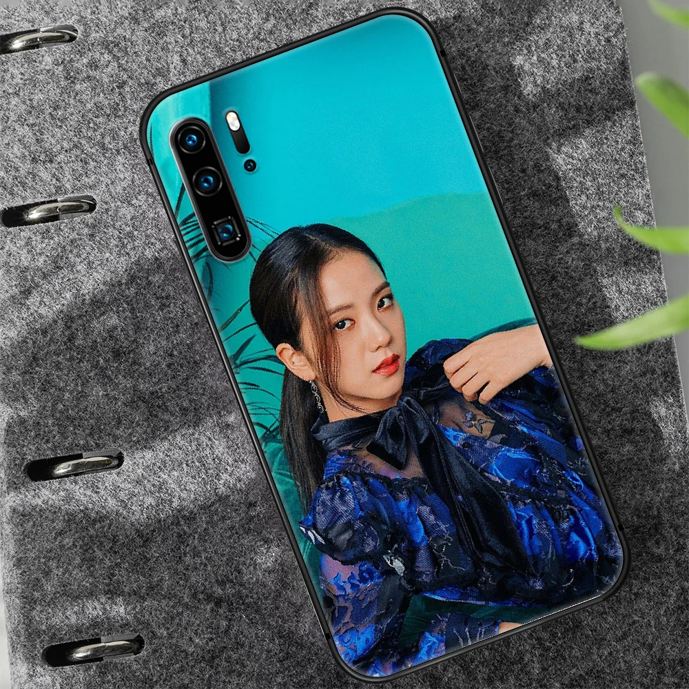 JISOO dekle Srčkan Primeru Telefon Za Huawei P Mate 10 20 30 40 Lite Pro smart Z 2019 nova 5t črn Silikonski Odbijač Nepremočljiva Moda