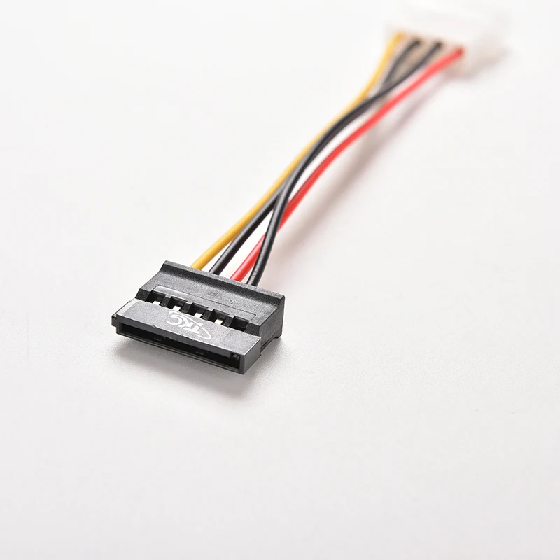2pcs/lot 4 Pin IDE Molex-do 15-Pin Serijski ATA SATA HDD Trdi Disk za izmenični Tok in Kable