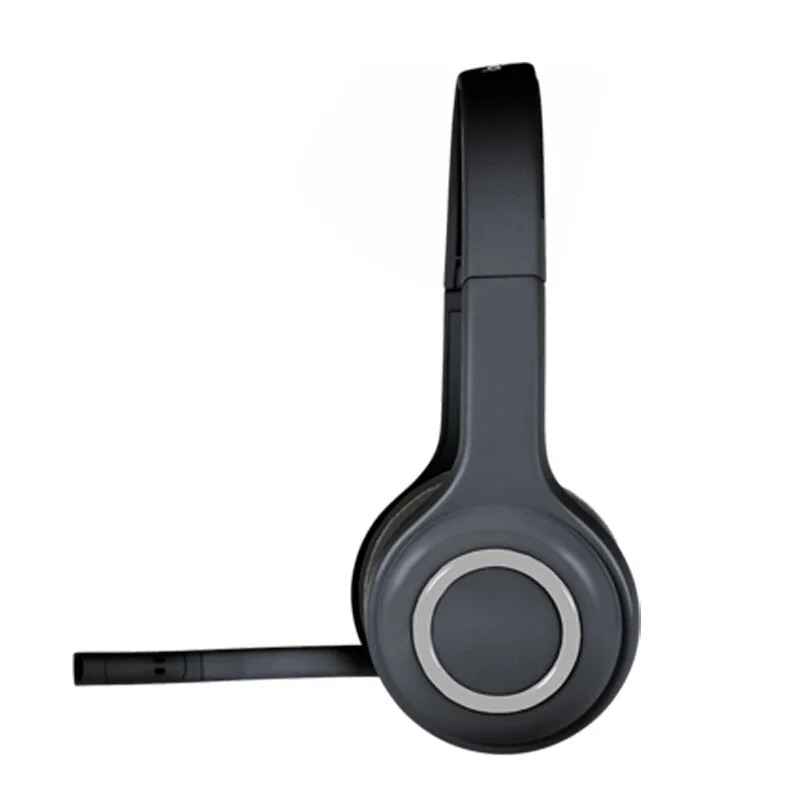 Logitech H600 2,4 GHz Brezžična Zložljive Slušalke Stereo Gaming Slušalke S Hrupom Preklic Z Vrtenjem Mic Za PC Win, MAC OS