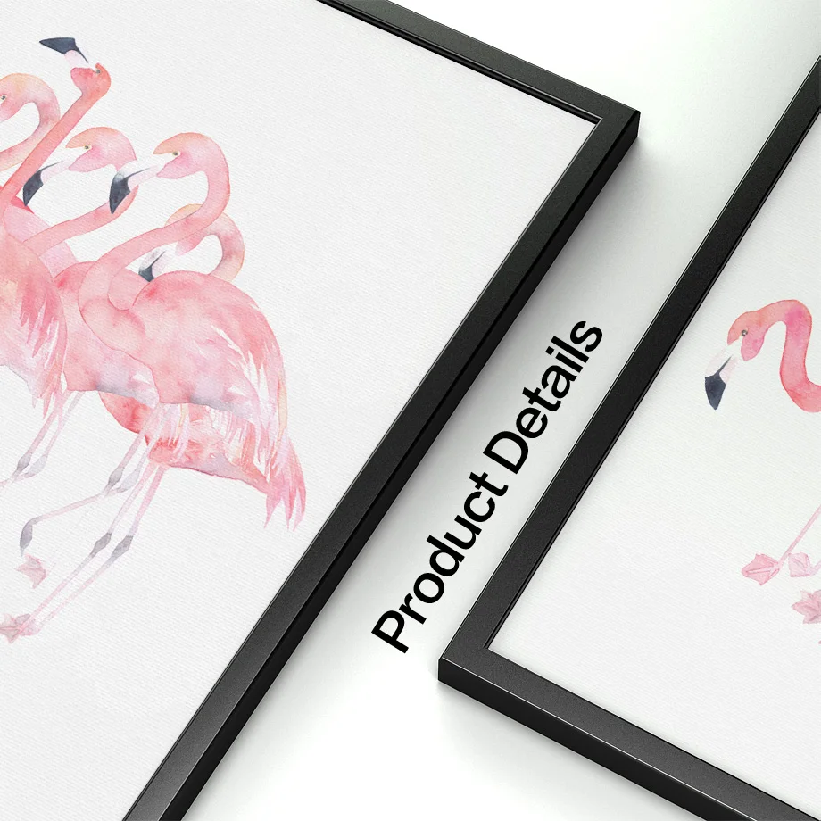 Wall Art Platno Slikarstvo Pink Flamingo Ananas Nordijska Plakatov In Fotografij Otroci Stenske Slike Za Dnevno Sobo, Spalnica Dekor