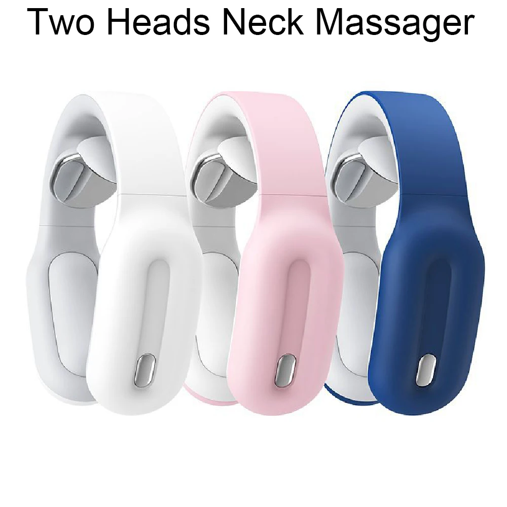 Električni Massager Za Vrat In Ramena EMS Mišice Vratu Massager Cervikalno Masažo Orodje za Ogrevanje Lajšanje Bolečin Zdravje Nega Naprave