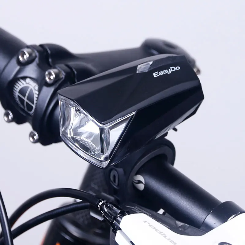 Easydo Izposoja Smerniki USB Polnilne Kolo Krmilo LED Lučka za Kolesarjenje Spredaj Luč, Svetilka STVZO nadzor svetlobe Edison