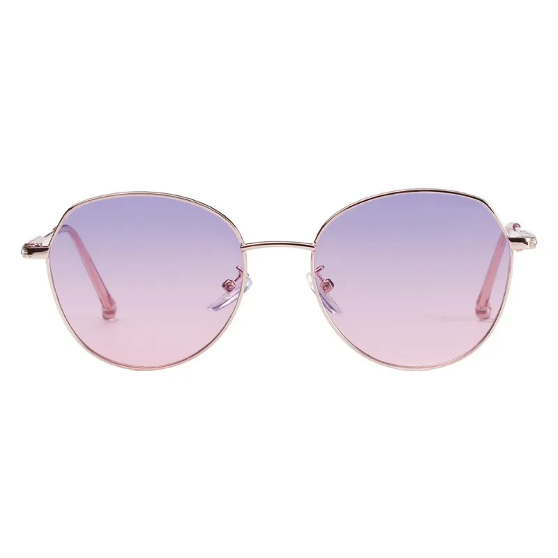 2020 Klasična Okrogla Sončna Očala Unisex Vintage Retro Velik Okvir Prevelik Eyeware Gradient Objektiv Odtenkih Za Ženske, Sončna Očala Acce