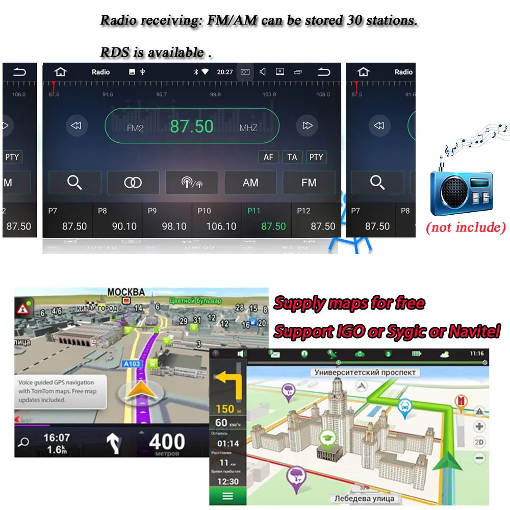 Za Chery A3 2005-2012 Avto Večpredstavnostna Radio CD, DVD Predvajalnik, GPS Navigacija Dodatne Wince Sistema Android