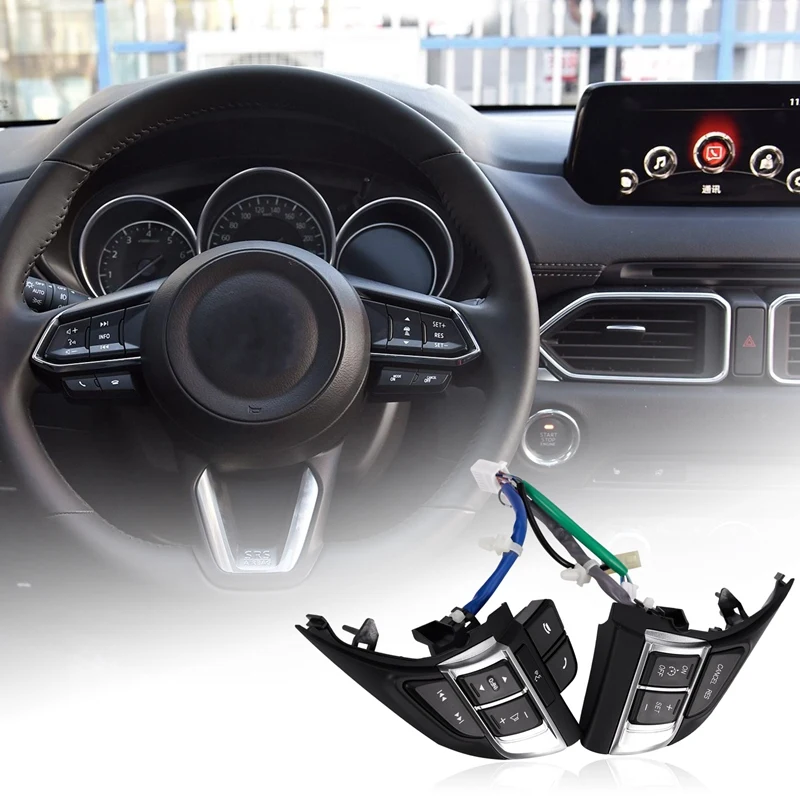 Multi-Funkcijski Volan Stikalo o Bluetooth Cruise Control Stikalo Gumb za Mazda 3 Atenza Axela CX5 CX-4 CX-5