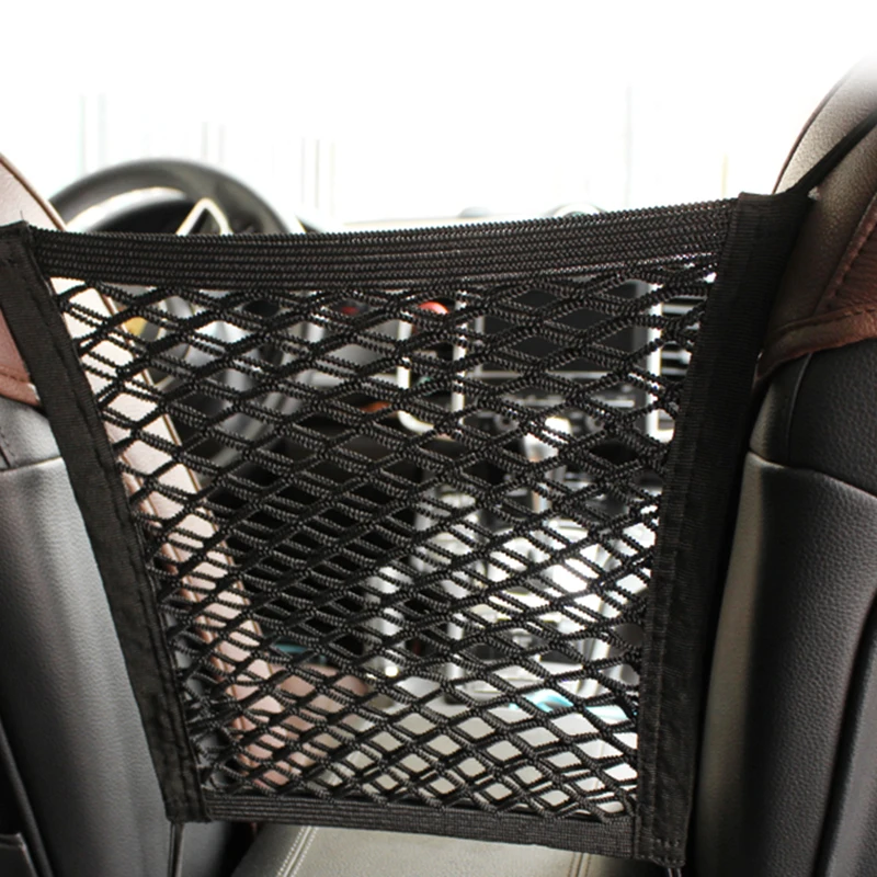 Avto Backseat Organizator 30*25 cm Močna Elastična Avto Očesa Neto Vrečko Avto Organizator Sedež Nazaj Vrečko za Shranjevanje Prtljage Nosilec za Žep