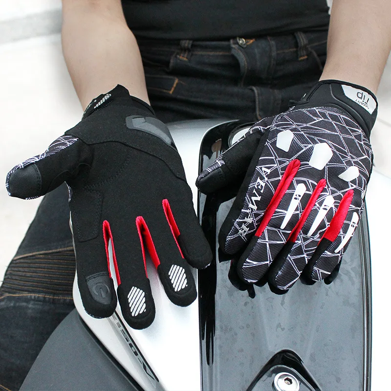 Motorno kolo rokavice ženske, moške poletne zaslon na dotik moto rokavice za motocross motorji, Dirke, Vožnja