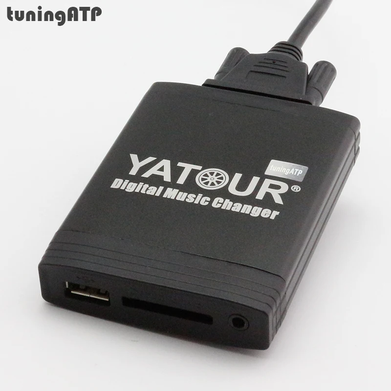 YATOUR Digitalne Glasbe Menjalec AUX-V SD, USB MP3 Adapter za Peugeot RD3 / RB3 / RM2 Radii