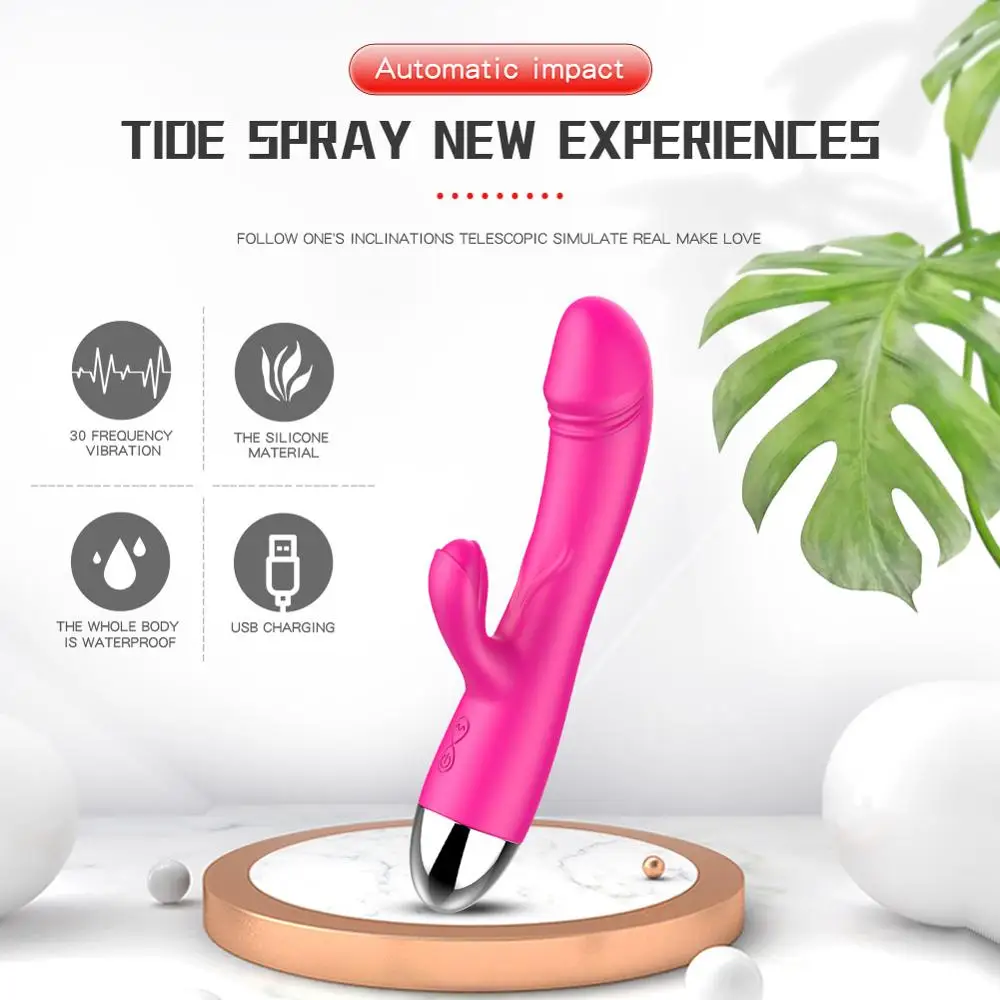 Najnovejše! USB Polnilne z vibriranjem Bar Ženski Klitoris in G-spot Vibrador Električni Massager Nekaj Spogleduje Odraslih Izdelek Sex Shop