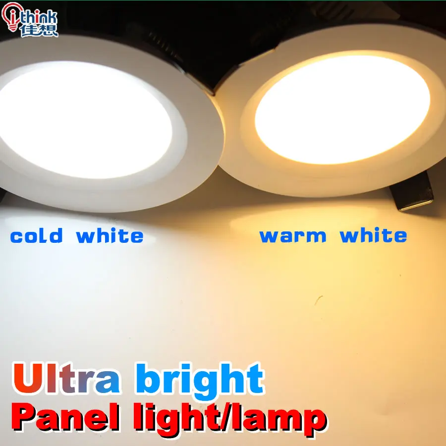 3w, 4w 5w led panel luči Okrogle Oblike, topel/hladen bel downlight smd2835 stropne luči 110v ac 220v led luči za dnevna soba