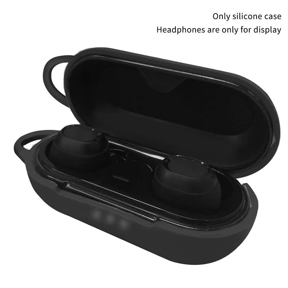 Shockproof Majhno Bluetooth Slušalke Anti-izgubil Shranjevanje Anti-padec Silikonski Pokrov Elektronske Dodatne opreme Moda Trda Zaščitna torbica