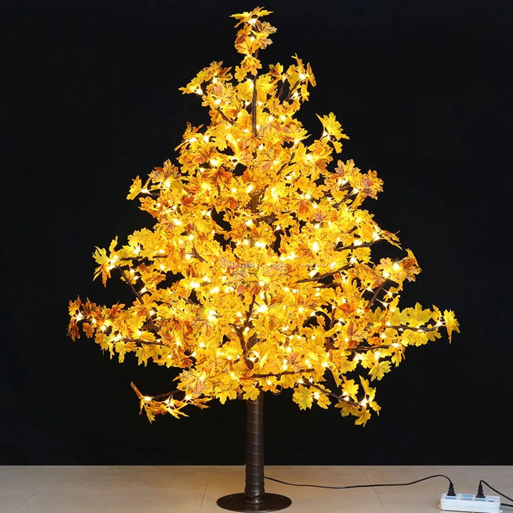 Na prostem LED javor Drevo Luči Božič drevo lučka 1,5 M 1,8 M 2M višina Nepremočljiva Vrt Krajine Dekoracijo Lučka za chrismas