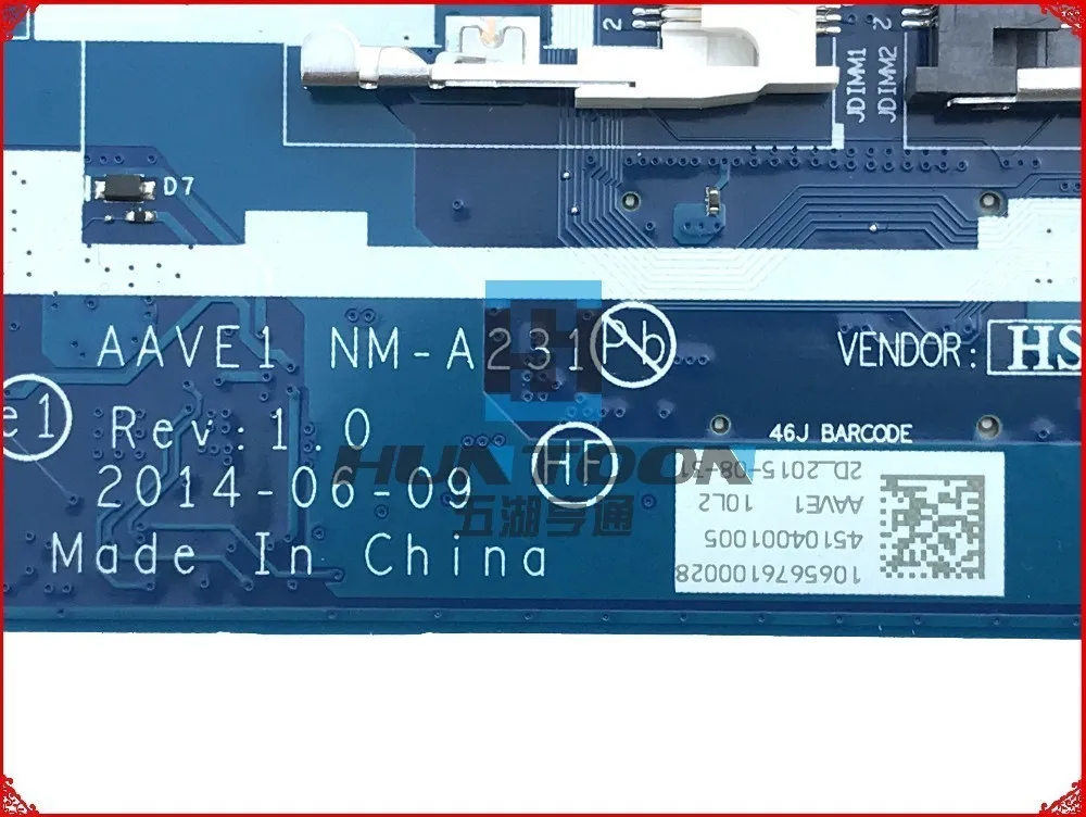 Debelo AAVE1 NM-A231 Za Lenovo Thinkpad E455 Prenosni računalnik z Matično ploščo FRU:04X4982 A6-7000 DDR3 Popolnoma Testirane