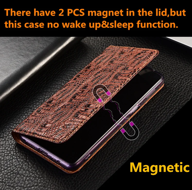 Pravega Usnja Magnetnega držala namestite Pokrov Kartice Žep Primeru Za Xiaomi Redmi 9A/Xiaomi Redmi 9C/Redmi 9 Telefon Primerih Z Oporo