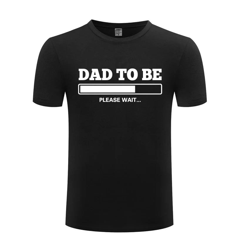 Oče, ki Se - ki Pričakujejo Otroka Nakladanje moška T-Shirt Majica s kratkimi rokavi Moški Novo Poletje Slog, Kratek Rokav, O Vratu Bombaž Priložnostne Vrh Tee