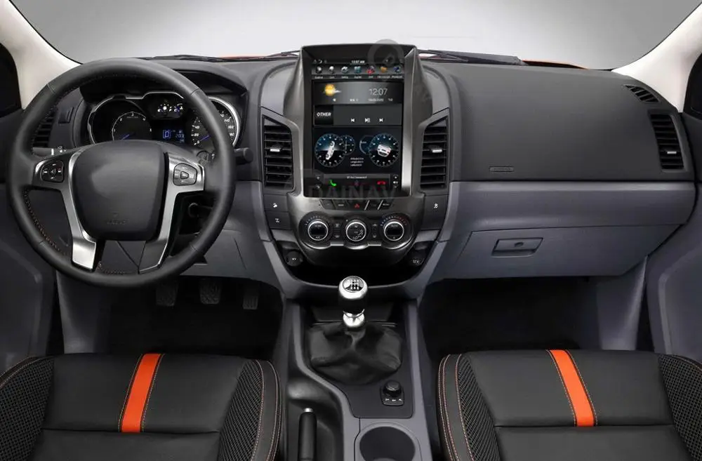 12.1 palca Avto DVD Predvajalnik, GPS Navigacija HD zaslon ZA Ford Ranger F250 2012 Avto multimedijski predvajalnik, stereo
