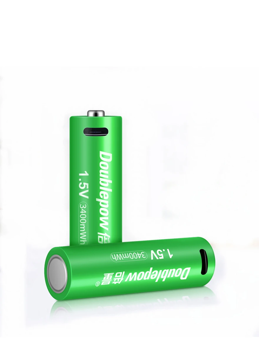 6Pcs/veliko Novih 1,5 V 3400mWh AA baterija za ponovno polnjenje USB polnilna litijeva baterija hitro polnjenje preko Mikro USB kabla