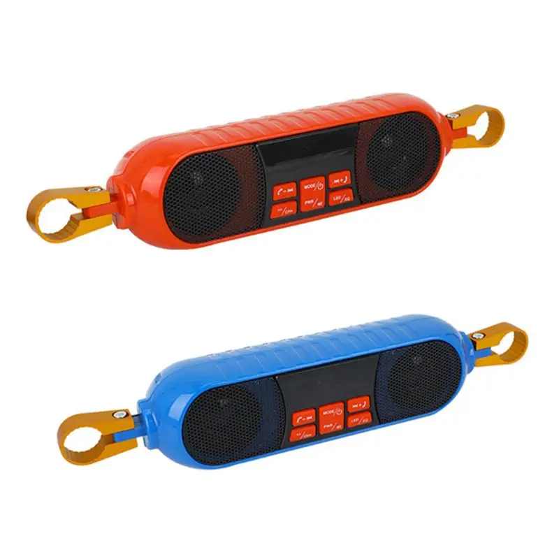 Motorcycle Bluetooth Speaker Portable Waterproof Support TF Card Subwoofer Radio Dropship