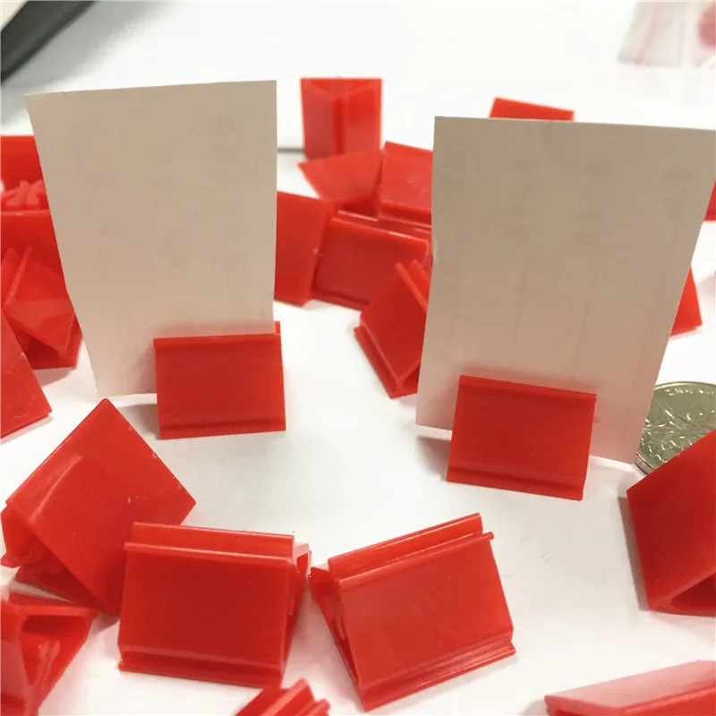 10PCS Rdeče Plastične Kartice, ki je Osnova za družabne Igre Otroke Kartice Stojalo Igre Pribor