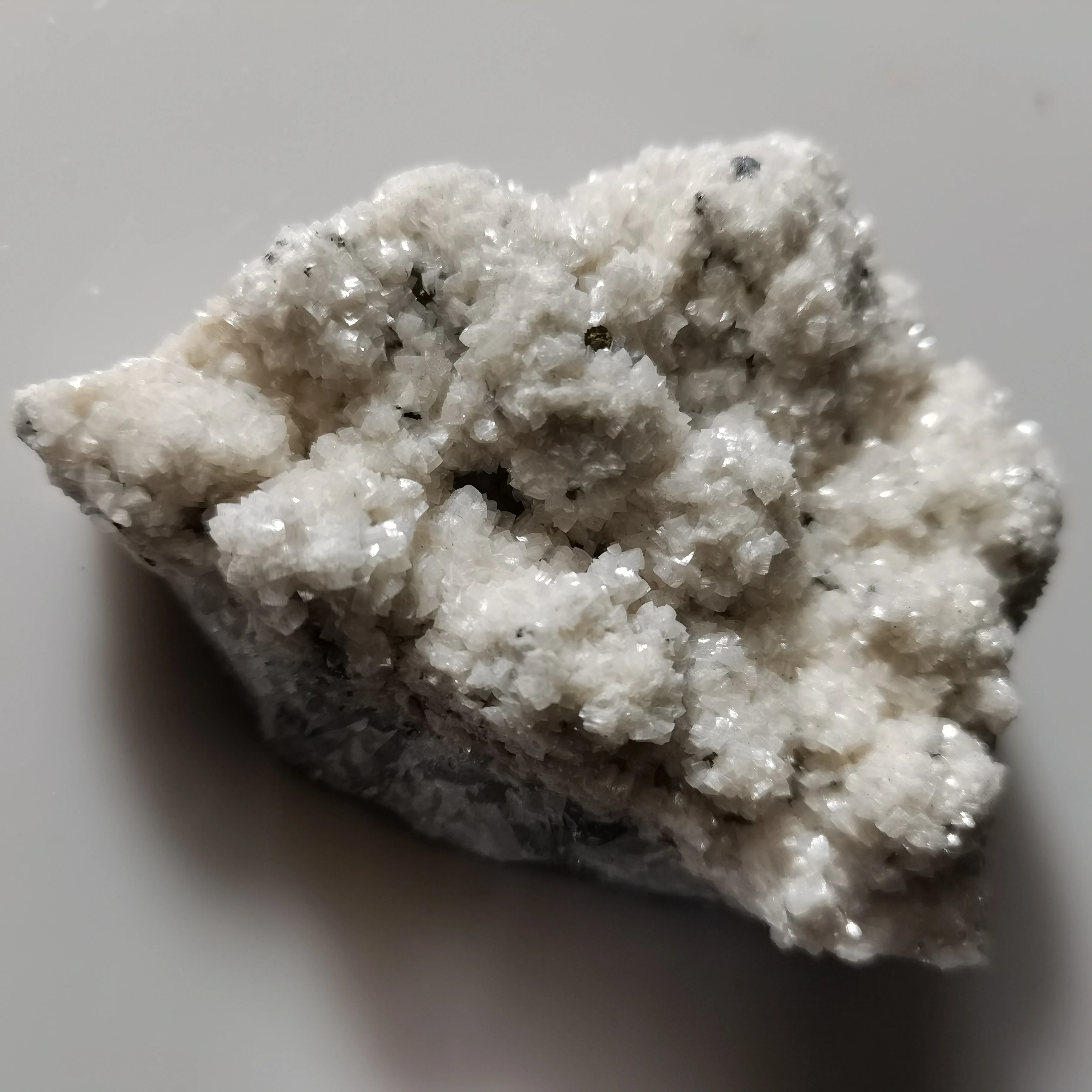147.3 gNatural dolomit kristali kremena pyrite, mineralnih kristalov vzorec