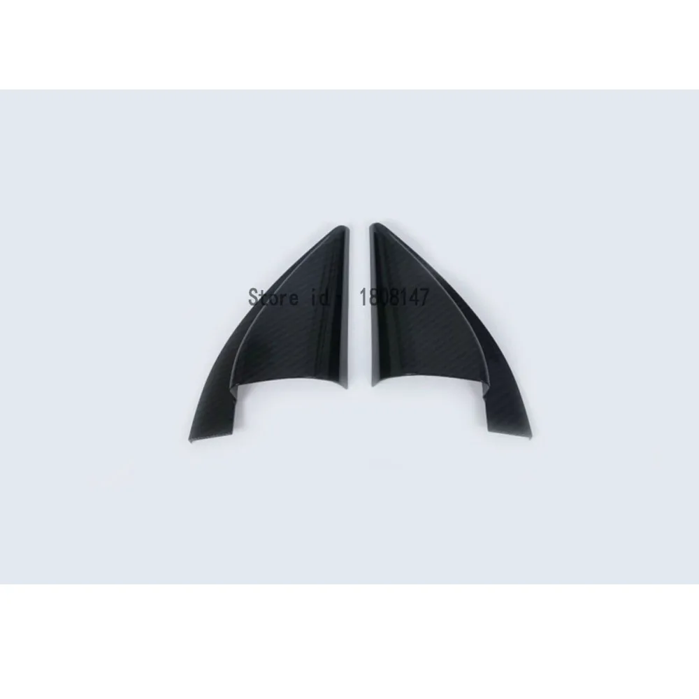 Za Hyundai Kona Encino Kauai 2017 2018 2019 2020 avto nalepke notranji sprednji glavo stolpca okvir trikotnik oblikovanje trim 2pcs