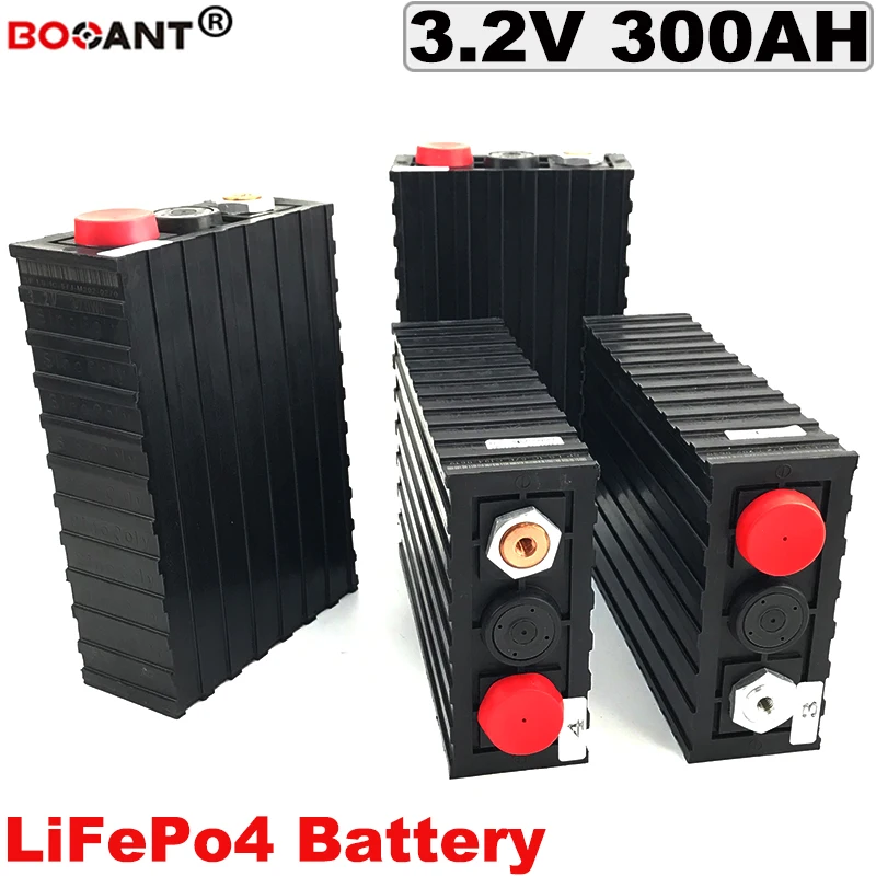 1500-Krat Globoko Cikel ponovno Polnjenje 3.2 V 300AH LiFePO4 Baterije LiFePO4 Celice Litijeva baterija za DIY Sončne Energije za Shranjevanje Vozila