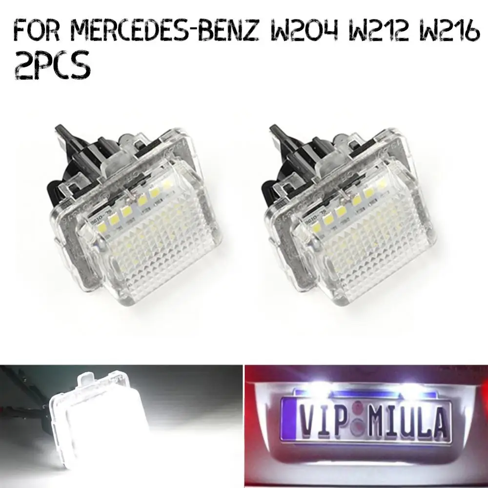 Visoka kakovost registrske tablice svetlobe 2835-SMD LED luči, Številka Licence lučka za Benz W204 W221 W212 W216