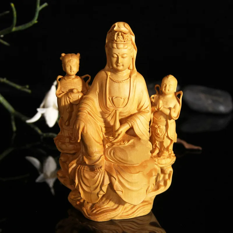 Golden Boy, Jade Dekle, Guanyin Fant, in Boginji Usmiljenja Doma Okras, Darilo za Boginji Usmiljenja Lesa Carvinga