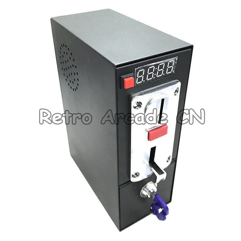 Priljubljena Prodaja Visoko Kakovostnih Timer Control Box z DG600F 6 Vrst Kovancev Selektor Za Pralni stroj