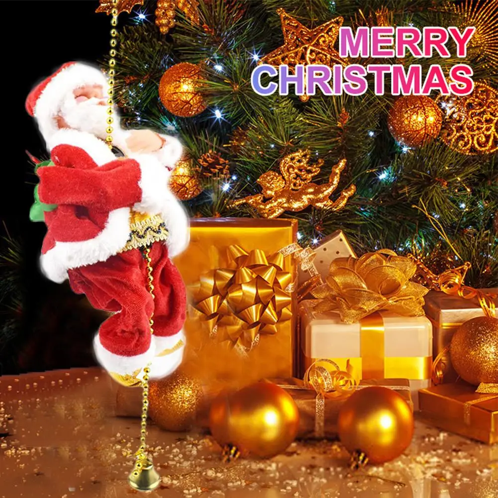 Božič Santa Claus Plezalno Lestev Lutka Božič Visi Drevo Okraski Noge Santa Okras Za Novoletno Darilo